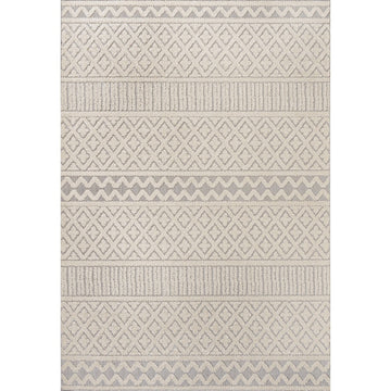 Ormond High-low Modern Trellis Geometric Area Rug